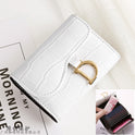 Fashion Personality Cowhide Texture Ladies Card Holder