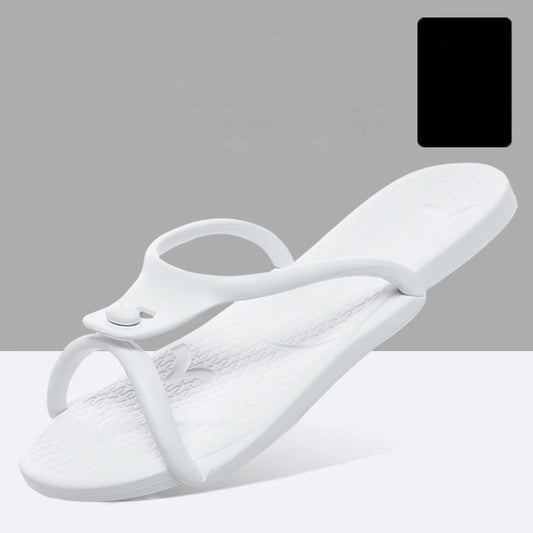 Travel Portable Folding Slippers Non-slip Soft Bottom For Business Trip