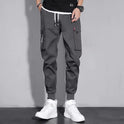 Ice Silk Spring And Summer Men's Casual Pants Men's Sports Overalls