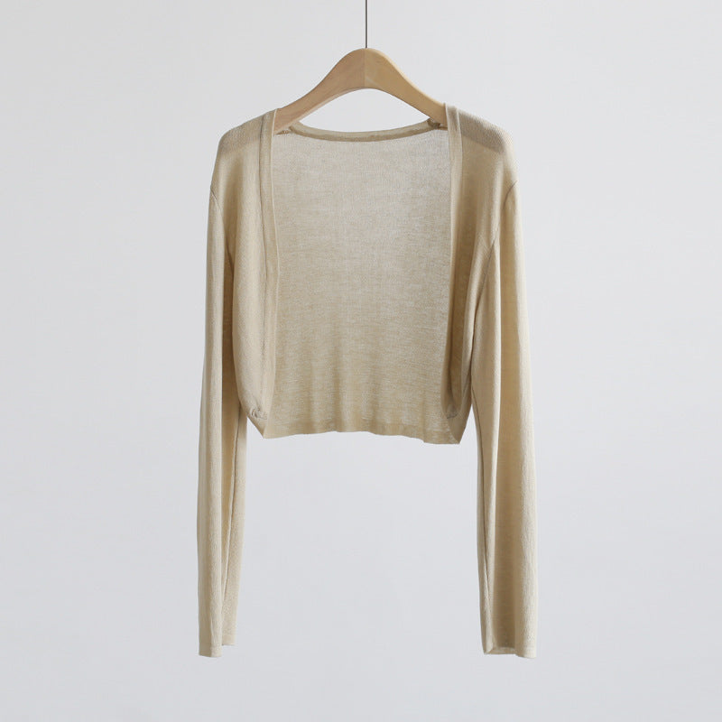 Women's Long-sleeved Ultra-thin Sweater