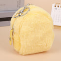 Plush Mini Wallet Small Earphone Storage Key Case