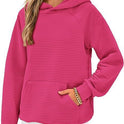 Women's Long Sleeve Hooded Fashion Tops