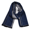 Fashionable Men's Cashmere Warm Contrast Scarf