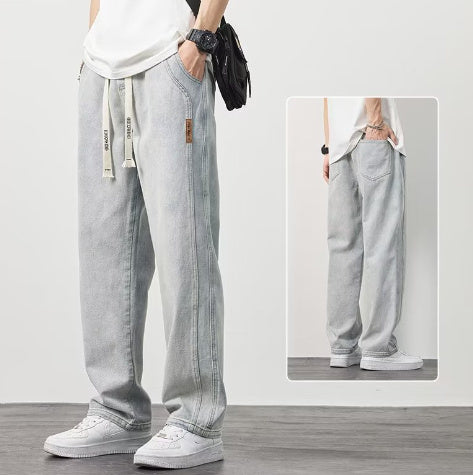 Straight Loose Wide-leg Casual Pants Thin