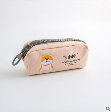 Creative Simple Cute Corner Animal Pencil Case