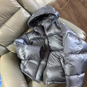 Elegant High-grade Loose Hooded Thickened Thermal Cotton Coat Jacket