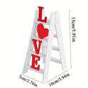 Valentine's Day Wooden Love Ladder Decoration