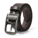 Men's Casual Retro Pants Belt PU Leather