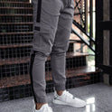 Leather Bound Casual Pants For Men