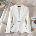 Women's Black Suit Jacket With Advanced Design