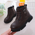 Children's Martin Boots British Style Breathable Single Boots