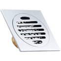 Hotel Striped Bamboo Mesh Floor Drain