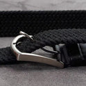 Men's Casual Stretch Woven Leather Belt