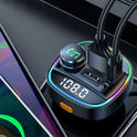 Bluetooth 5.0 FM Transmitter Handsfree Car Radio Modulator MP3 Player