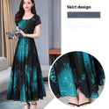 Ice Silk Plus Size Dress Female Temperament