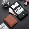 Fashion Casual Money Lychee Pattern Short Wallet