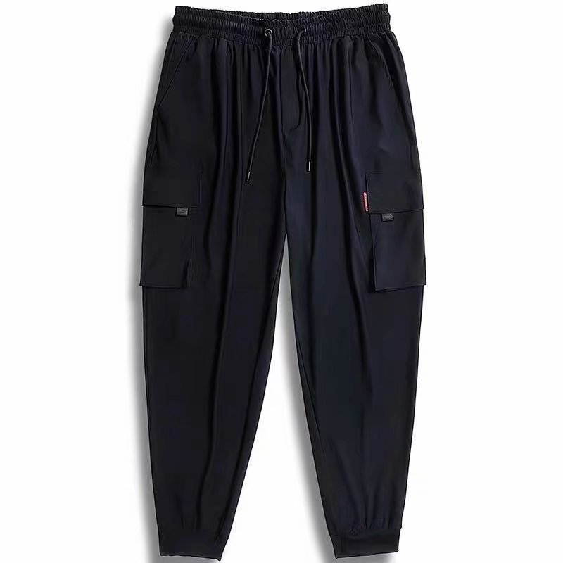 Men's Fashion Ice Silk Thin Sports Trousers