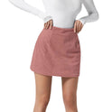 Women's European And American Corduroy A- Line Skirt