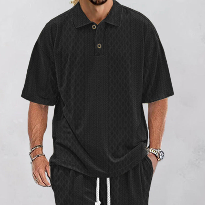 Summer Men's Loose All-matching Top