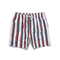 Summer New Plus Size Striped Drawstring Casual Pants