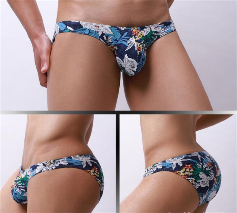 Low Waist Printed Pattern Men's Underwear