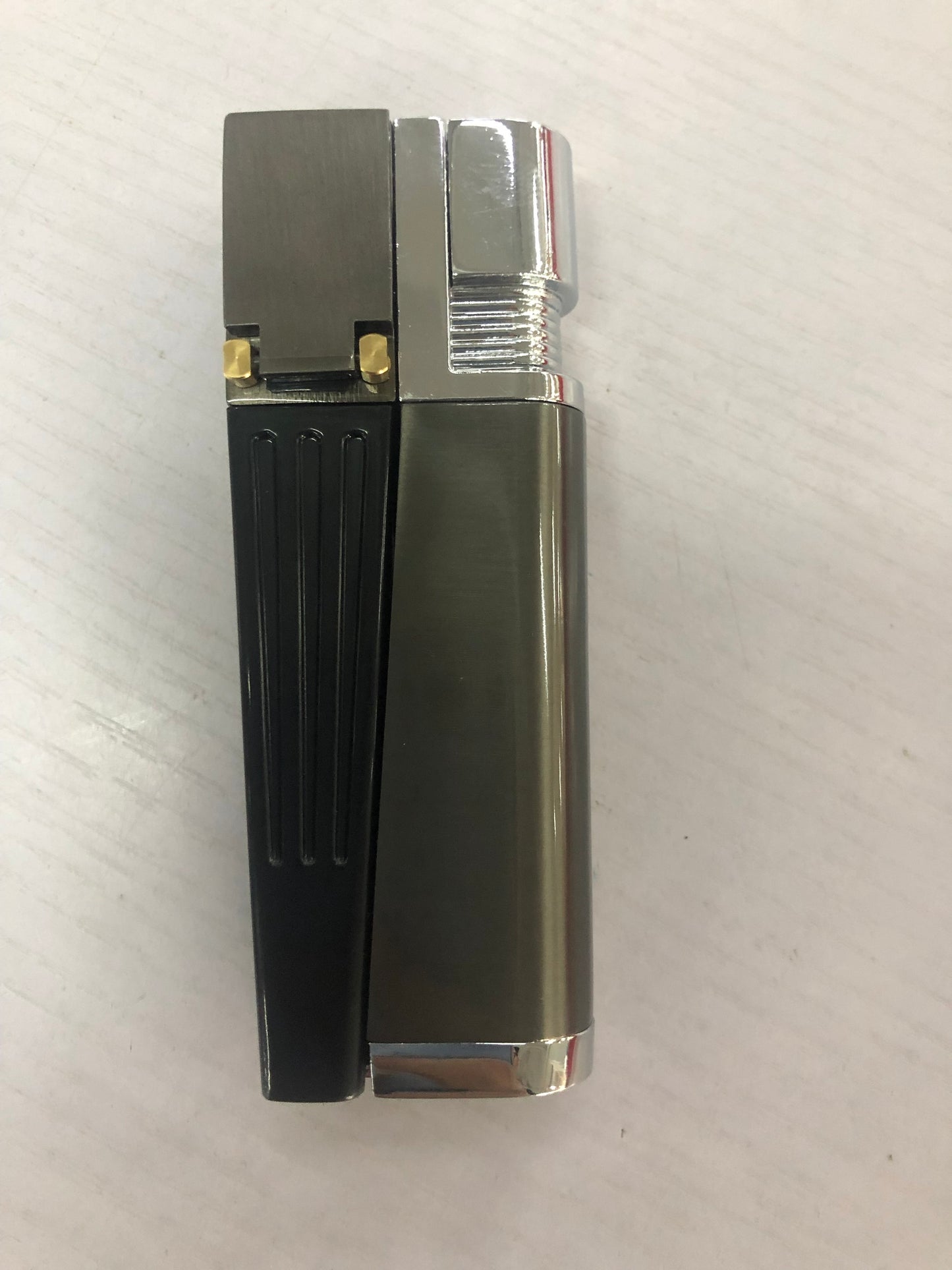 Encendedor Pipe Lighter Creative Foldable Metal Lighter Pipe Combination Portable Folding Pipe Lighter Smoking Men's Smoking Gadget