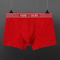 Men's Boxers Cotton Breathable Low Waist