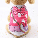 Fake Strap Pet Spring Summer Cotton Clothes