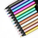 12-color Metallic Colored Pencils