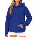 Women's Long Sleeve Hooded Fashion Tops