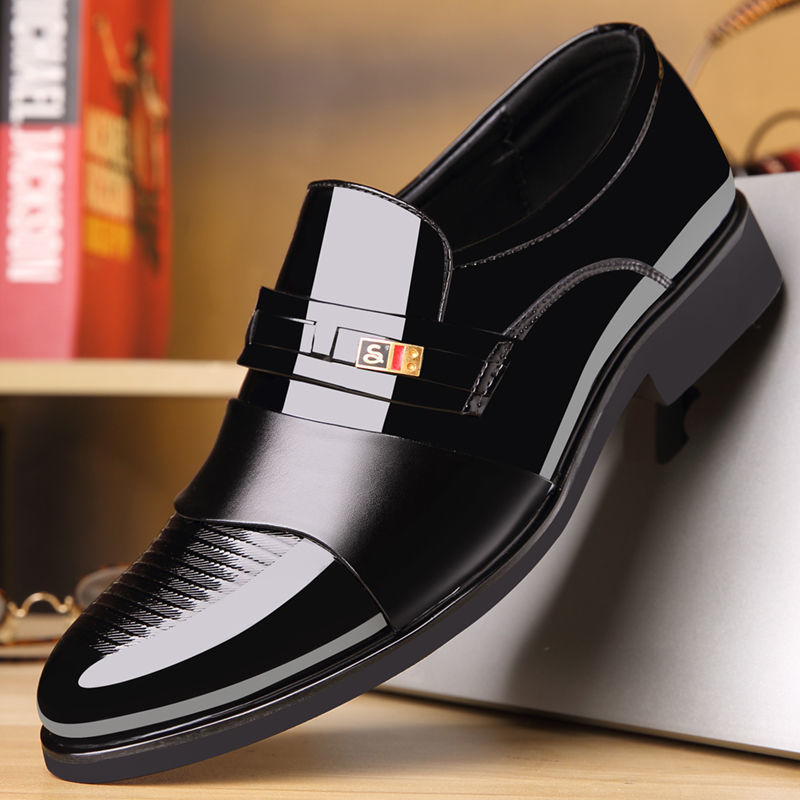 Set Of Black Casual Leather Shoes