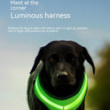 LED Luminous Dog Harness Led USB Charging Dog Chest Strap Vest Pet Safety Reflective Harness Pet Vest For Puppy Large Dog Pet Products