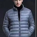 Lightweight Down Jacket Hooded Men Short