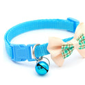 Pet Plaid Bow Collar Cat Cute