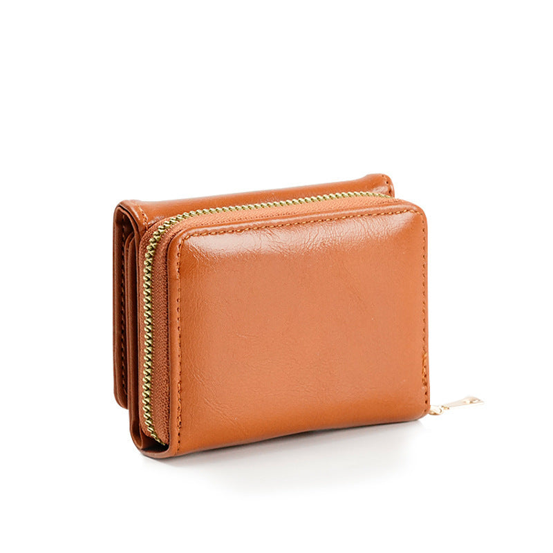 Multiple Card Slots Short Wallet