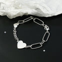 Girly Heart Bracelet Female With Hearts Niche