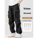 Loose Straight Cargo Pants Wide-leg Pants Men