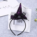 Halloween Witch Hat Headband Holiday Children Props Party Hair Accessories