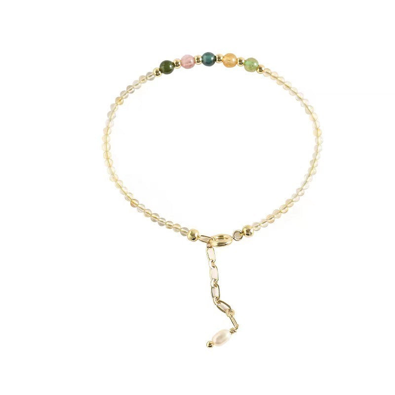 Fashion Personality Citrine Bracelet For Women