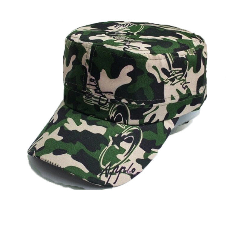 Men's And Women's Camouflage Flat Caps Sports Hat