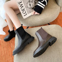 Women Flat Bottomed Martin Boots Stretched Thin