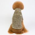 High Collar Coral Fleece Pet Clothes Warm Thick Poodle Fluffy Jacket