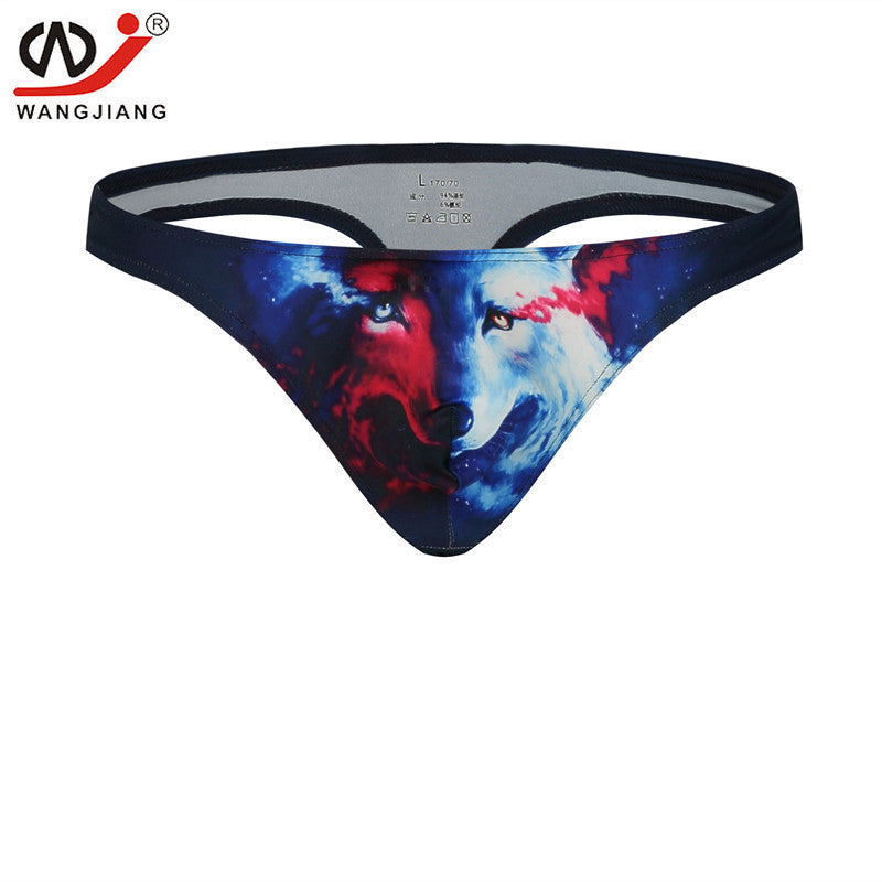 Men's Digital Printing Polyester Underwear