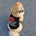 Summer Black Vest Breathable Teddy Bichon