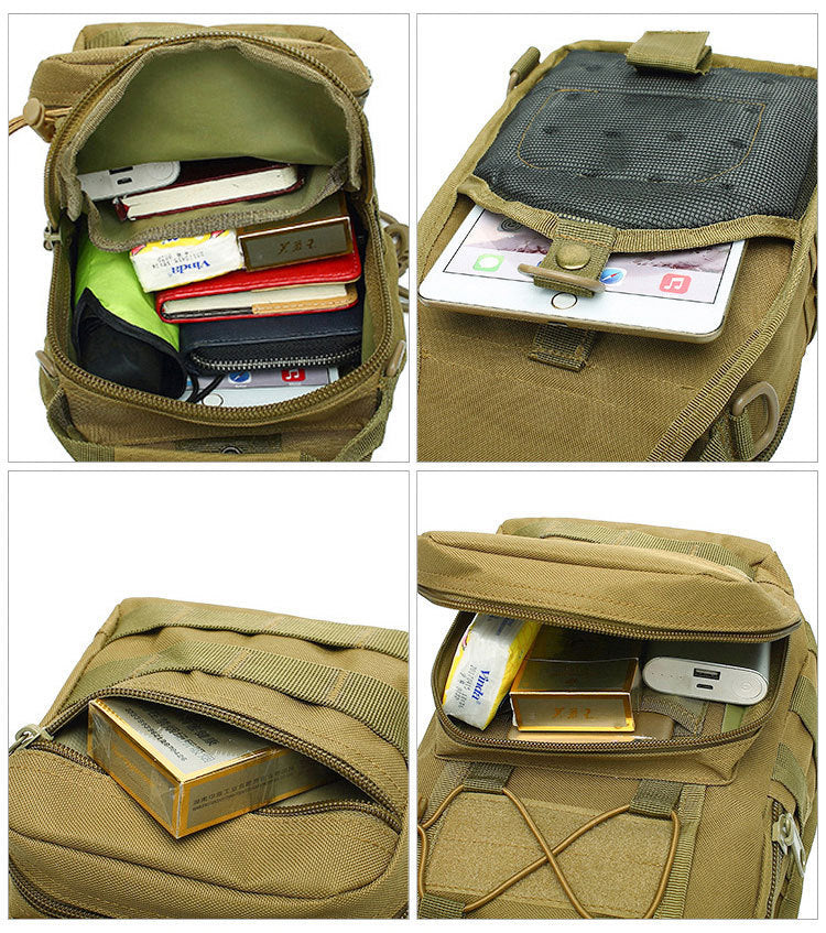 Outdoor Military Camouflage High-capacity Waterproof Tactical Cross Body Shoulder Bag