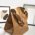 Simple Big Bag Soft Leather Large Capacity Shoulder Hand-held Tote