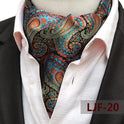 Men's Scarf Jacquard Polyester Fashionable And Warm