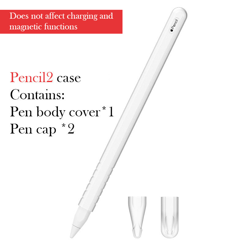 Compatible with Apple, Ipad Capacitor Pen Case II Stylus Silicone Case