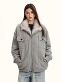 Mountain Carving Lazy Comfortable Sweater Coat