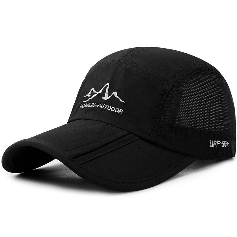 Folding Baseball Cap Korean Men's Outdoor